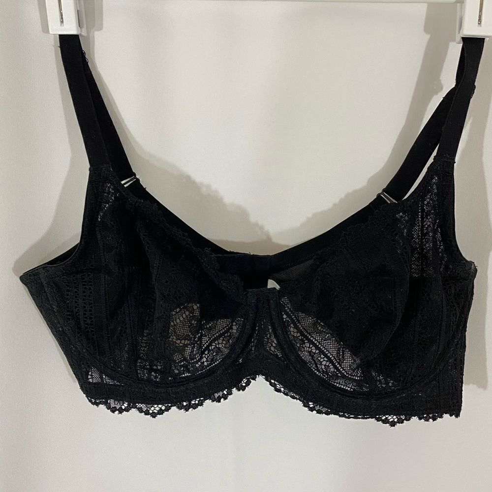 HSIA Black Lace Bra